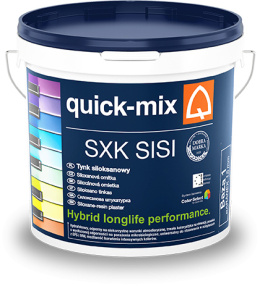 SXK Tynk siloksanowy SISI 25kg biały